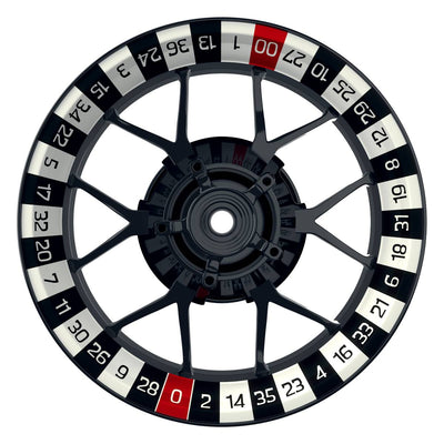 Felgenaufkleber Roulette schwarz Wheelsticker Premium keine