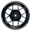 Felgenaufkleber Cafe Racer SAW Wheelsticker Premium geteilt blau
