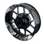 Felgenaufkleber Dontquit weiss Wheelsticker Premium geteilt gelb