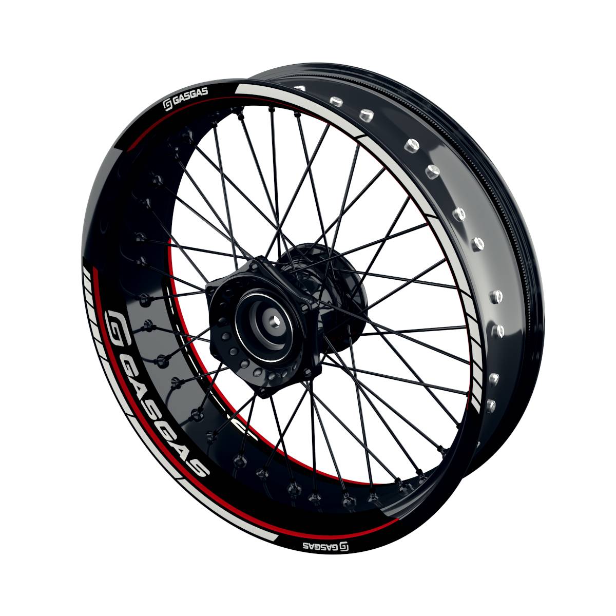 GASGAS Felgenaufkleber geteilt Clean