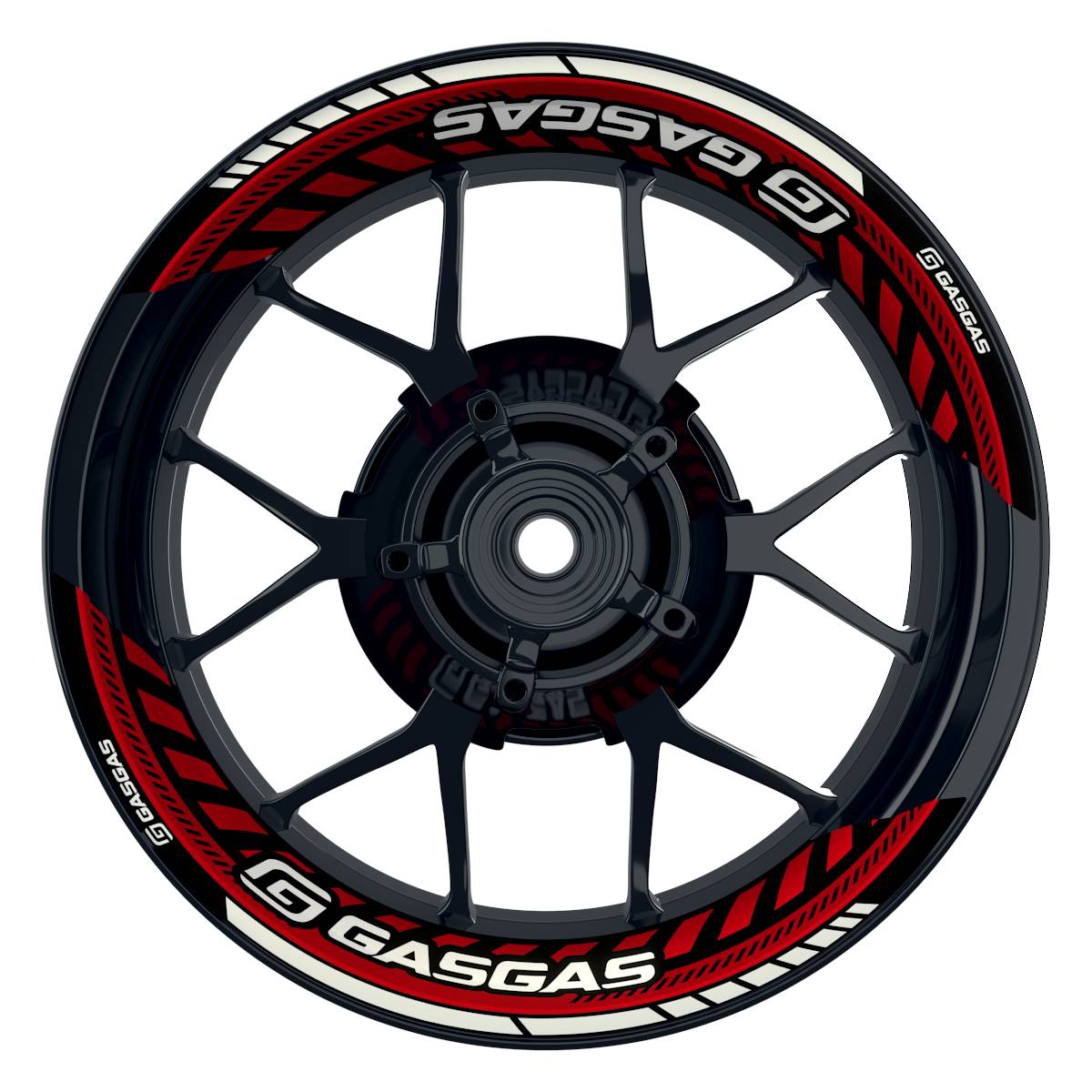 GASGAS Felgenaufkleber geteilt Construct