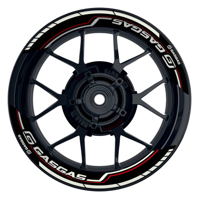 GASGAS Felgenaufkleber geteilt Lightning