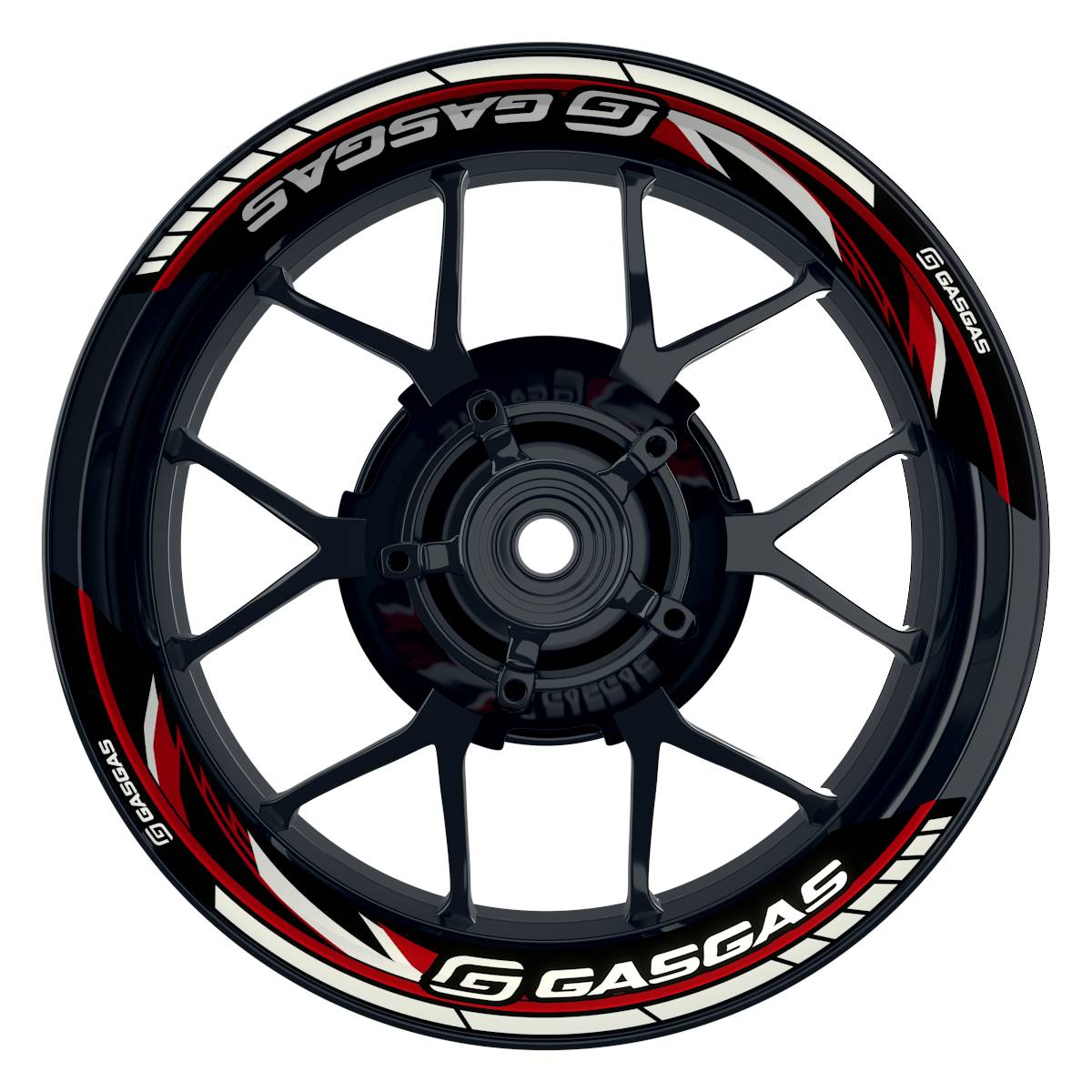 GASGAS Felgenaufkleber geteilt Razor