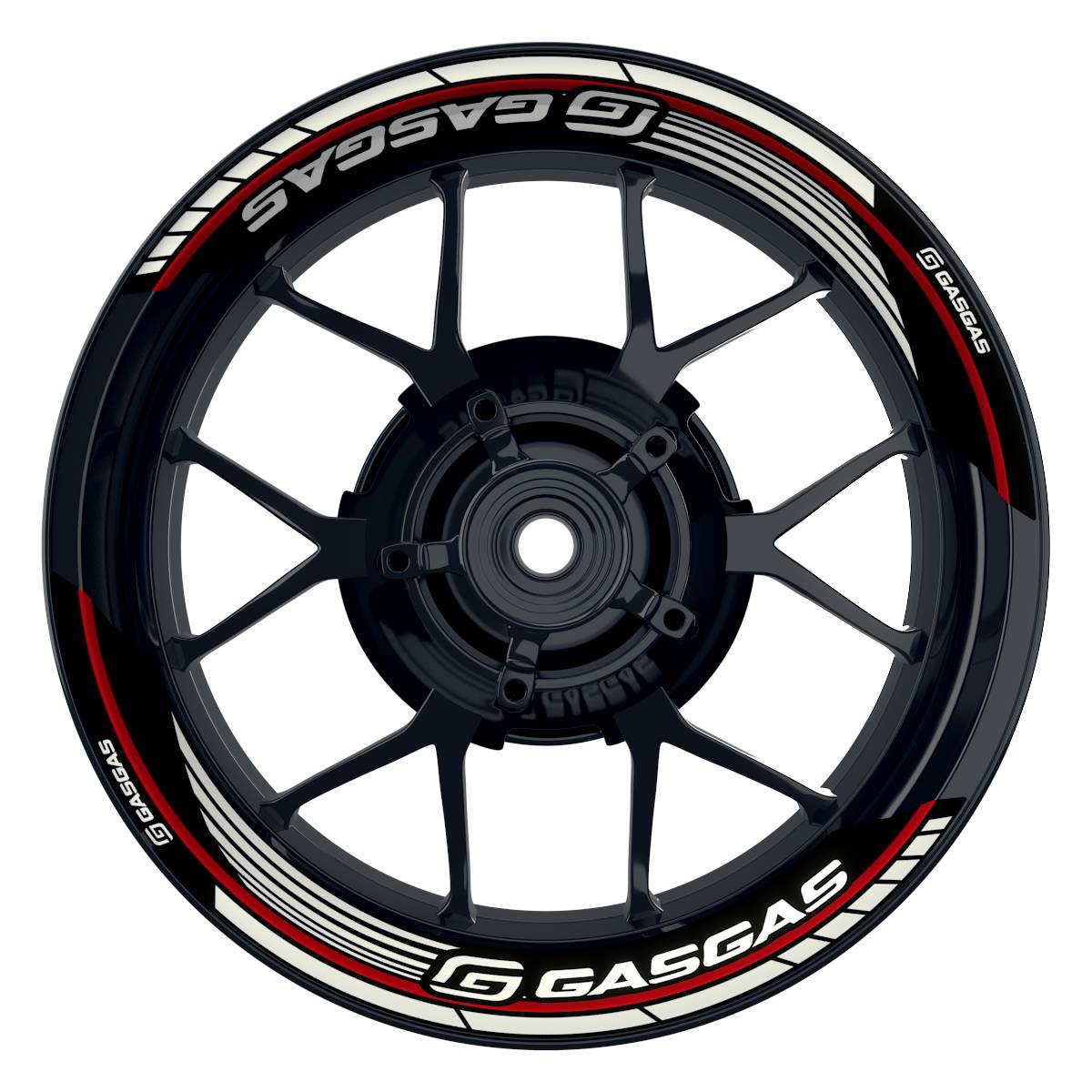 GASGAS Felgenaufkleber geteilt Saw