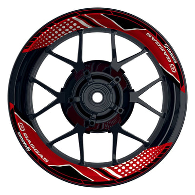 GASGAS Felgenaufkleber geteilt Trinity