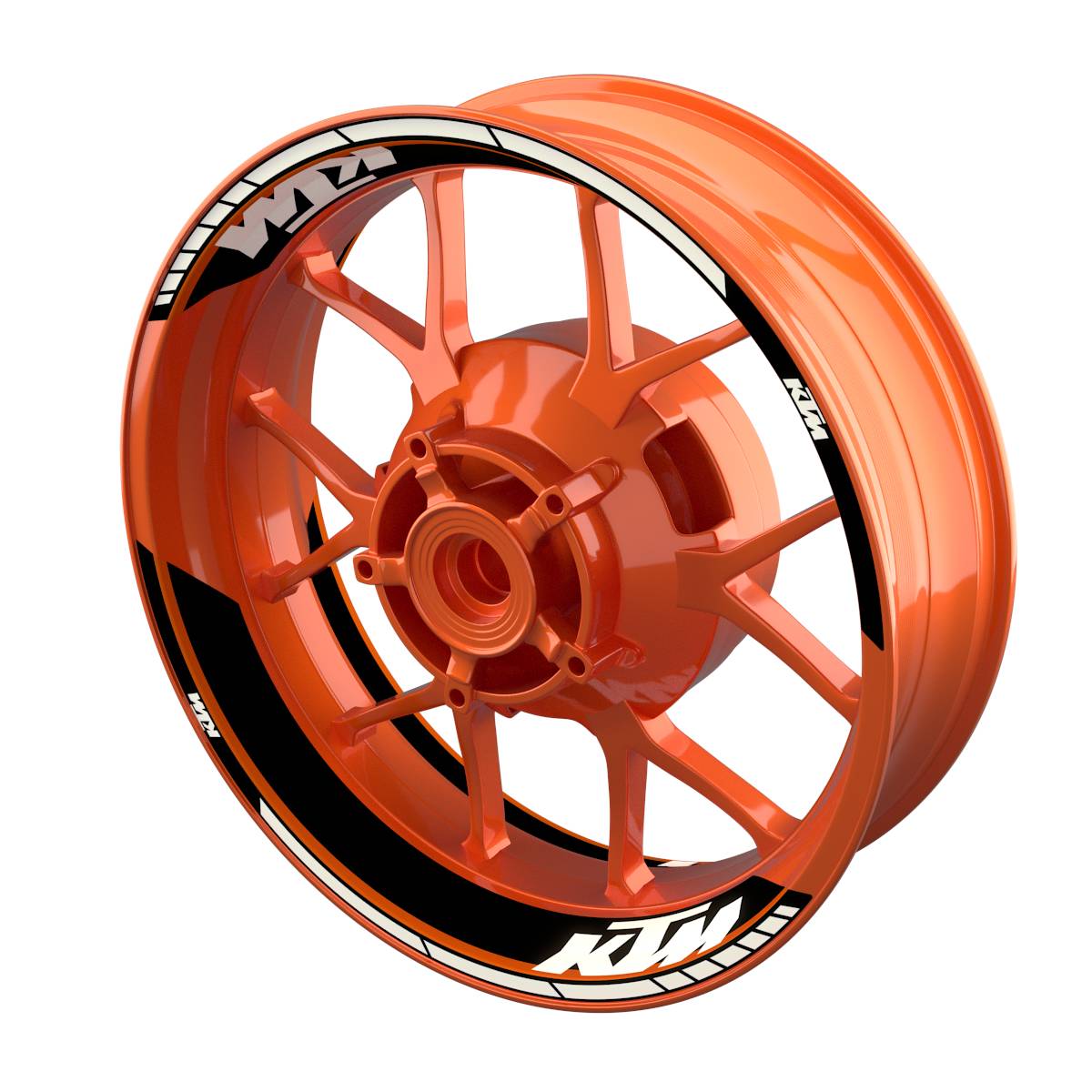 Felgenaufkleber KTM geteilt Clean