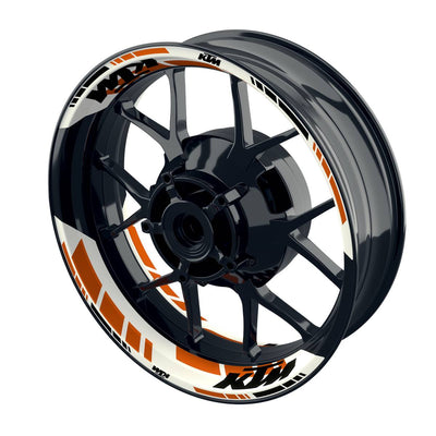 Felgenaufkleber KTM geteilt GRID2 V2