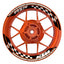 Felgenaufkleber KTM geteilt GRID