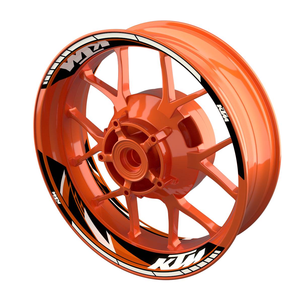 Felgenaufkleber KTM geteilt Razor