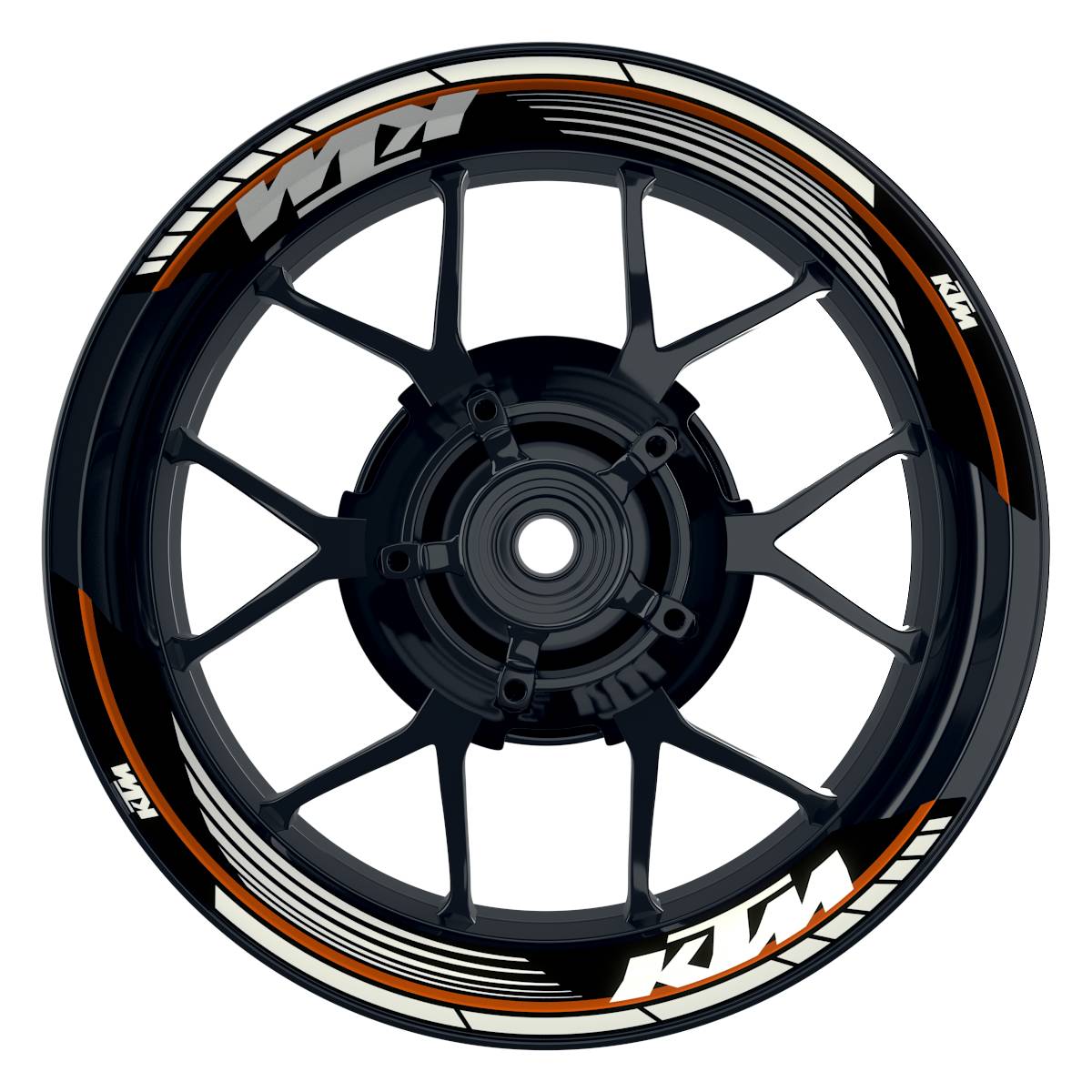 Felgenaufkleber KTM geteilt Saw