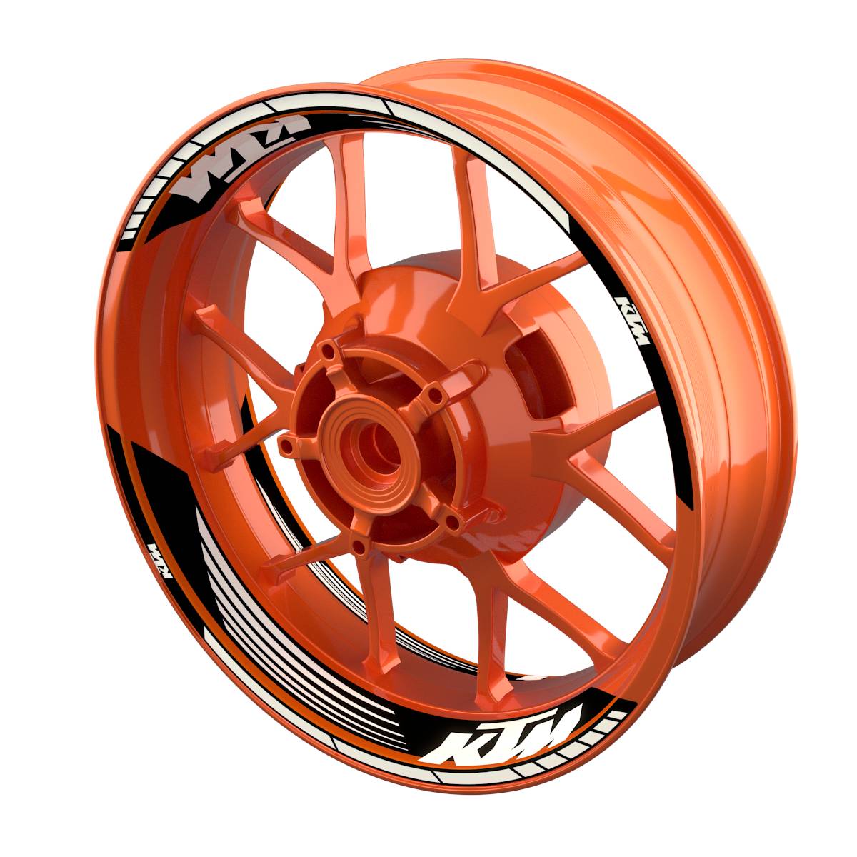 Felgenaufkleber KTM geteilt Saw