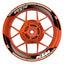 Felgenaufkleber KTM geteilt Saw
