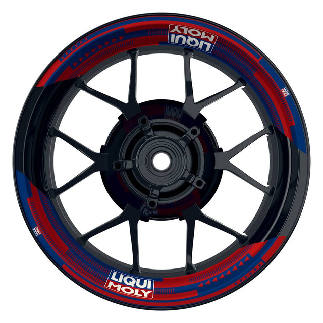 Felgenaufkleber Liqui Moly Design Cybertech Premium geteilt keine