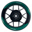 Felgenaufkleber Motorex Design Construct Premium geteilt keine
