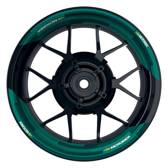 Felgenaufkleber Motorex Design Cybertech Premium geteilt keine