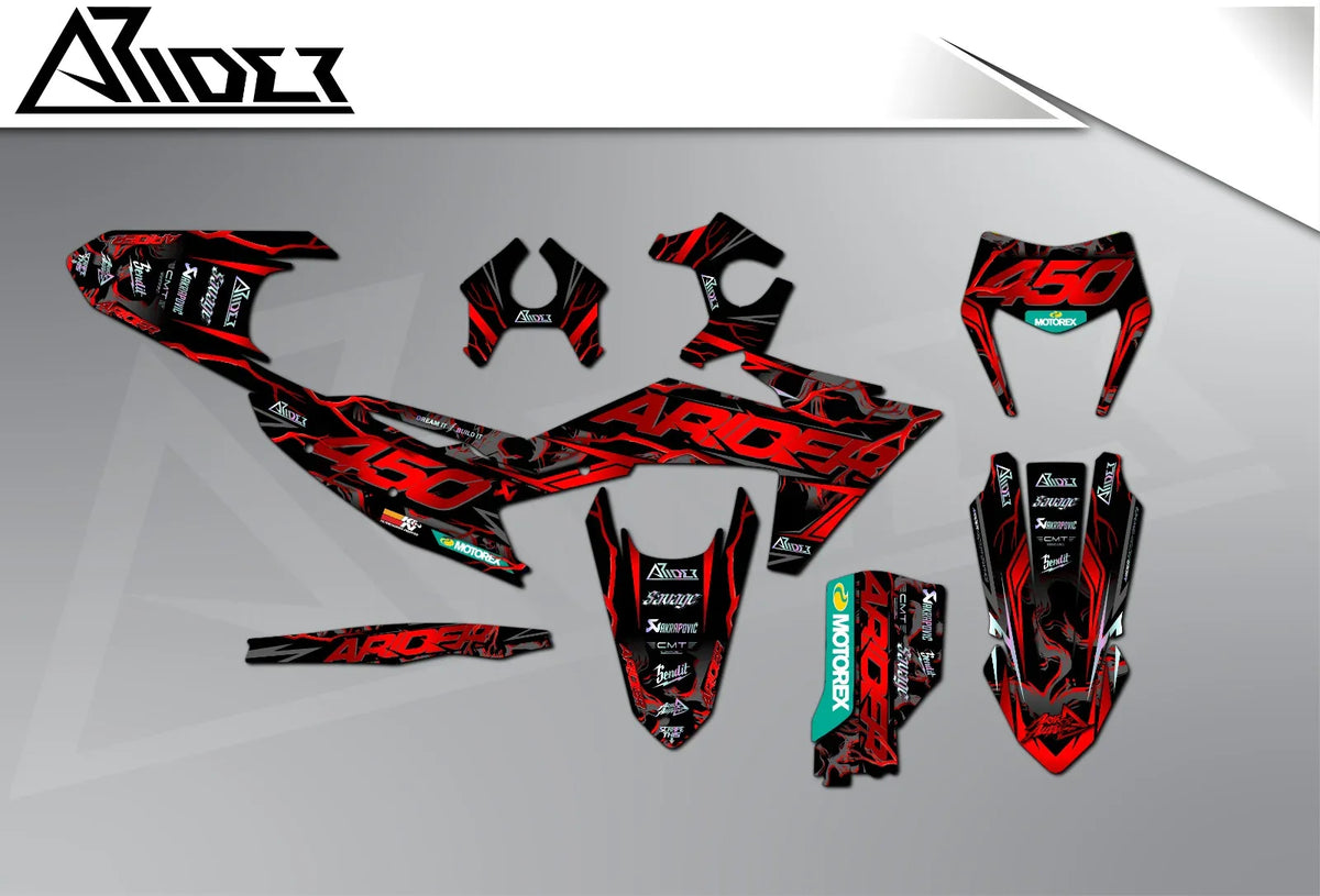 Vortex Graphics Mod Vortex - Graphics Kit – Arider