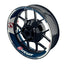 Felgenaufkleber Circuit V2 Premium blau