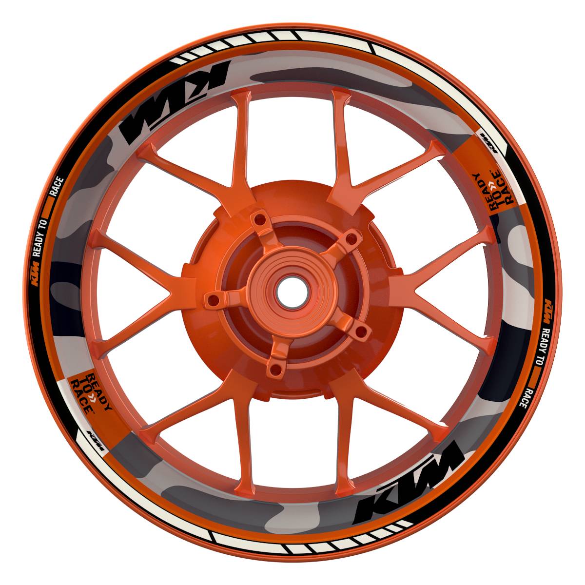 Felgenaufkleber KTM premium Camouflage
