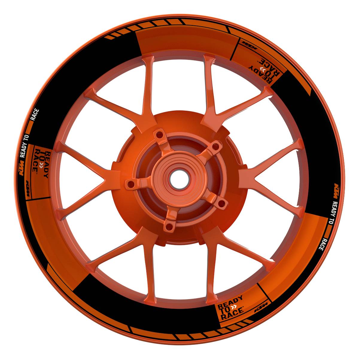 Felgenaufkleber KTM premium Tornado