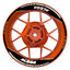 Felgenaufkleber KTM premium Laser