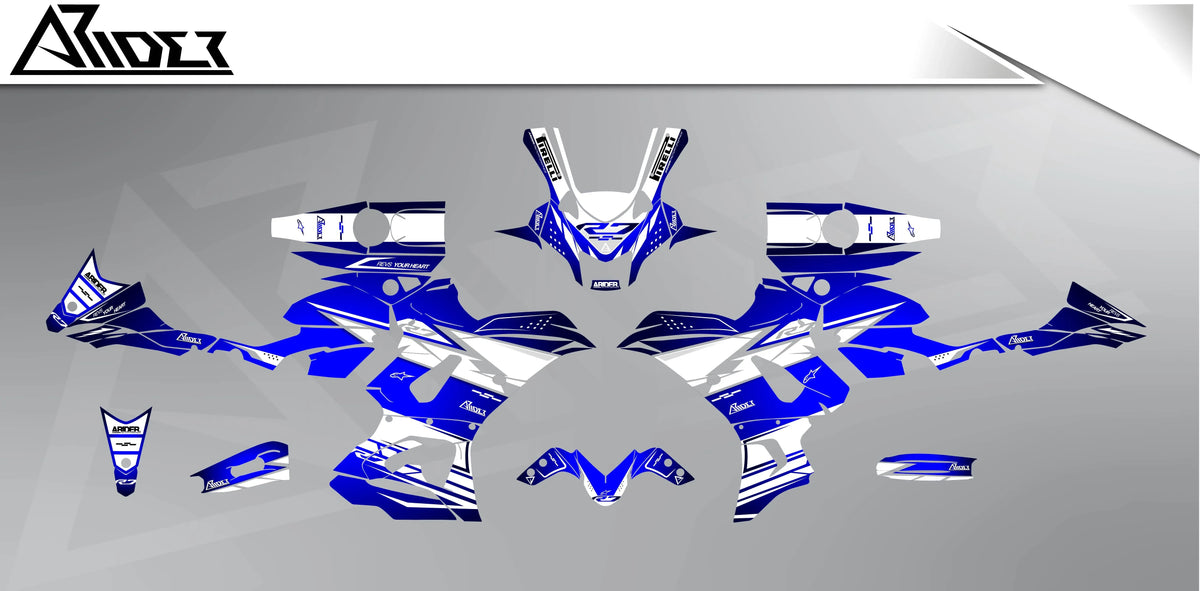 Dekor passend für Yamaha R7 - Speed Edition - Arider