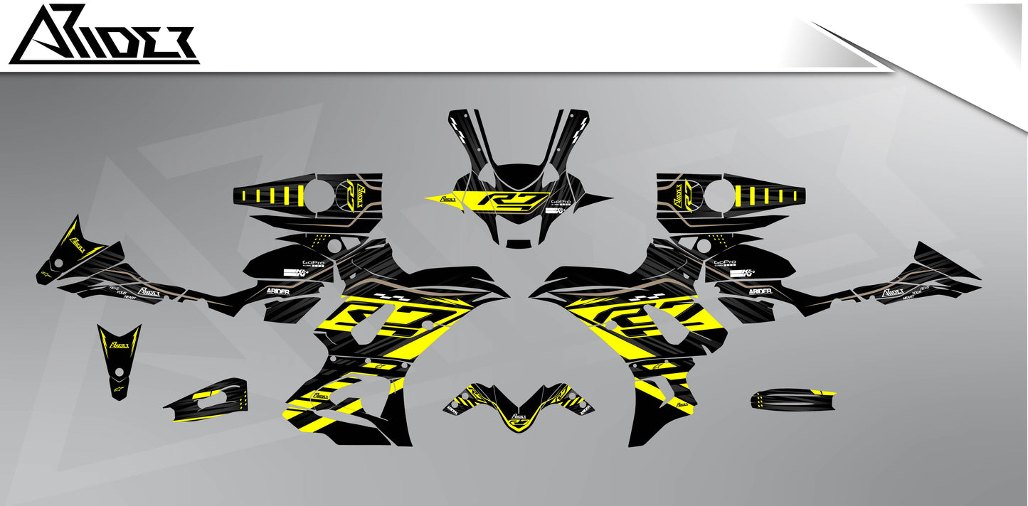 Dekor passend für Yamaha R7 - Track Edition