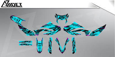 Graphics Kit suitable for Yamaha WR 125 X - Core Edition