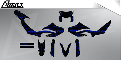 Graphics Kit suitable for Yamaha WR 125 X - Maex Edition