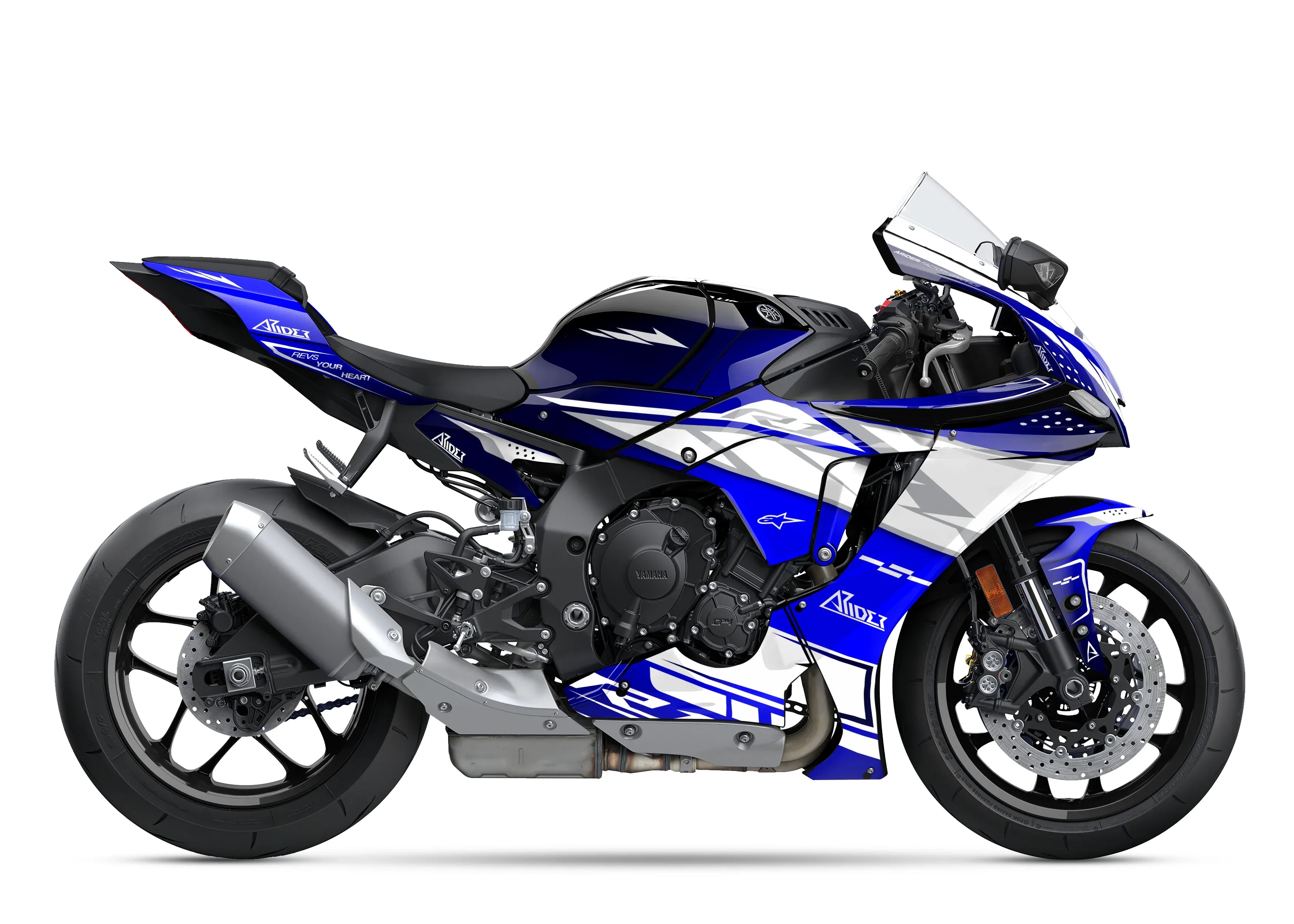 Graphics Kit suitable for Yamaha R1 - Track Edition – Arider