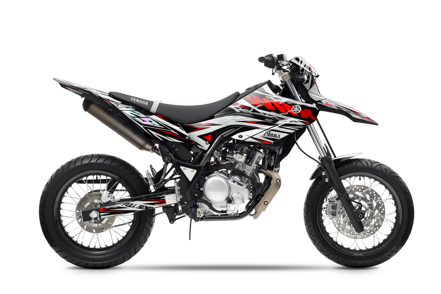 Graphics Kit suitable for Yamaha WR 125 X - Shock Edition