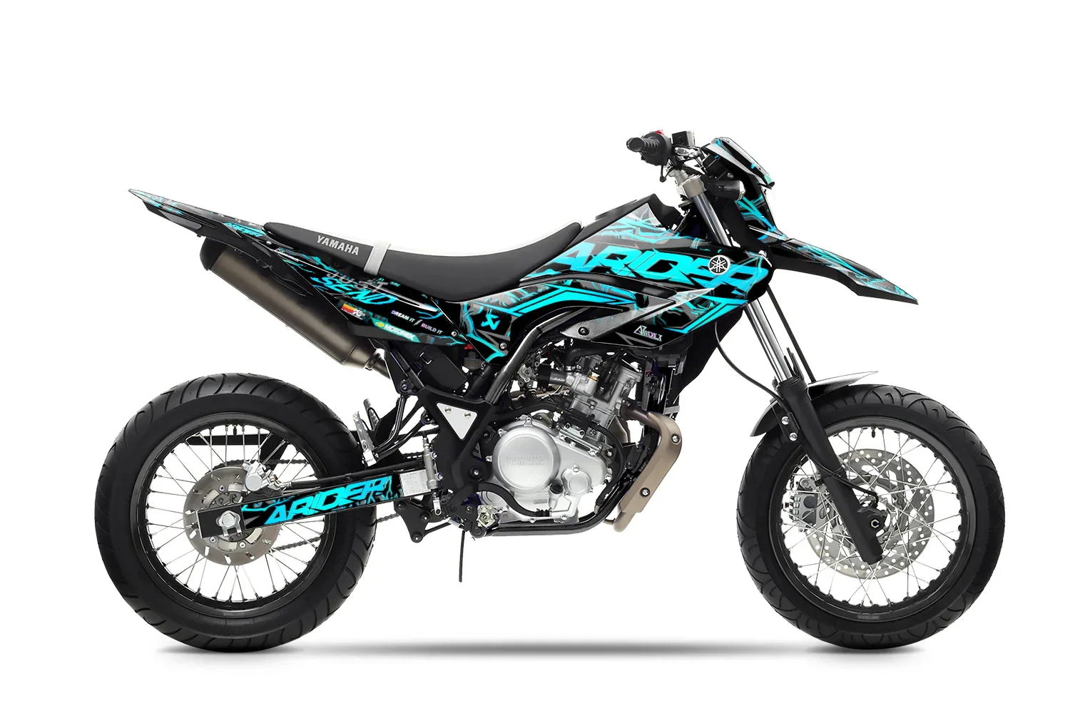 Graphics Kit suitable for Yamaha WR 125 X - Vortex Edition – Arider