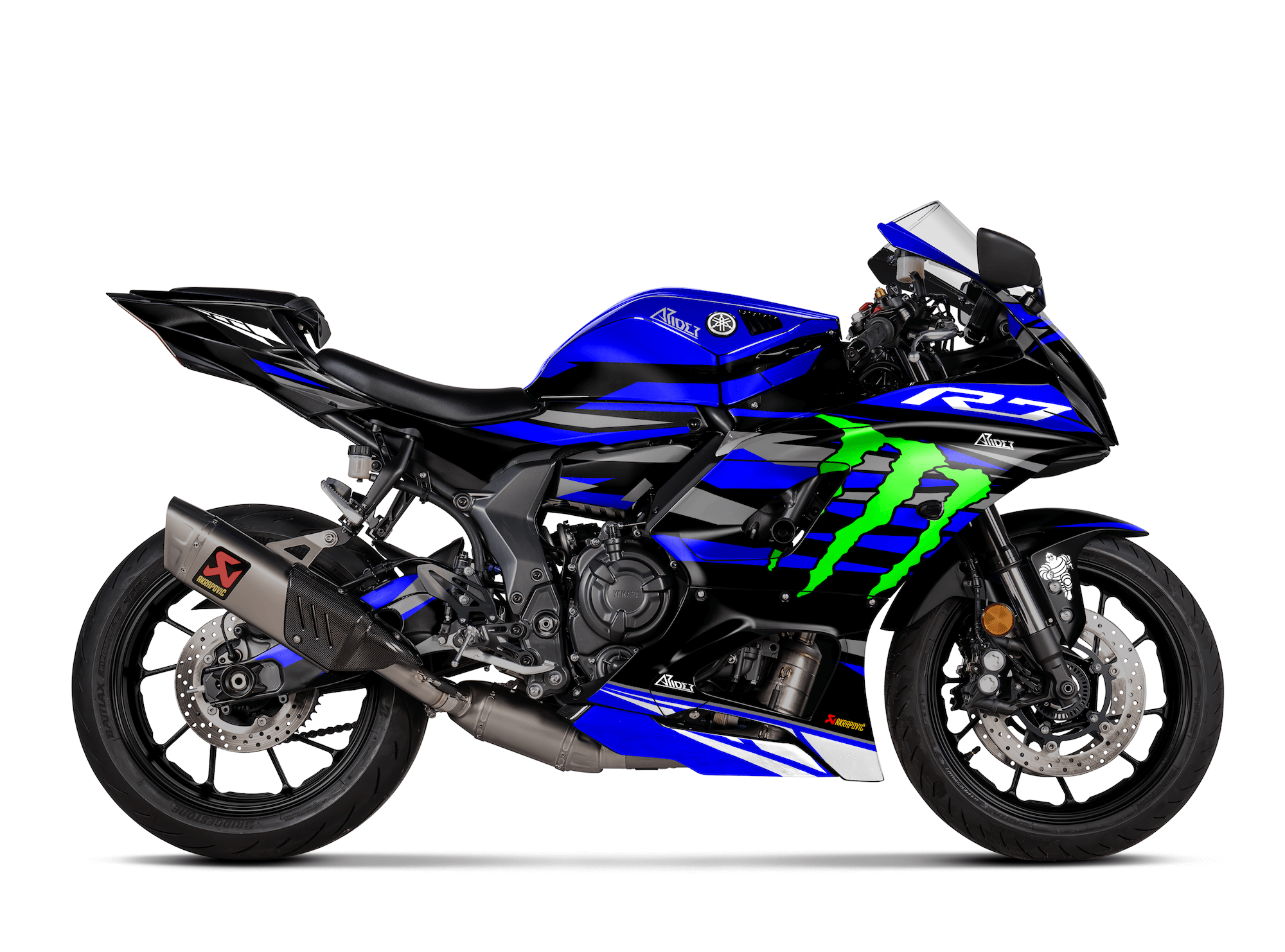 Graphics Kit suitable for Yamaha R7 - Beast Edition – Arider