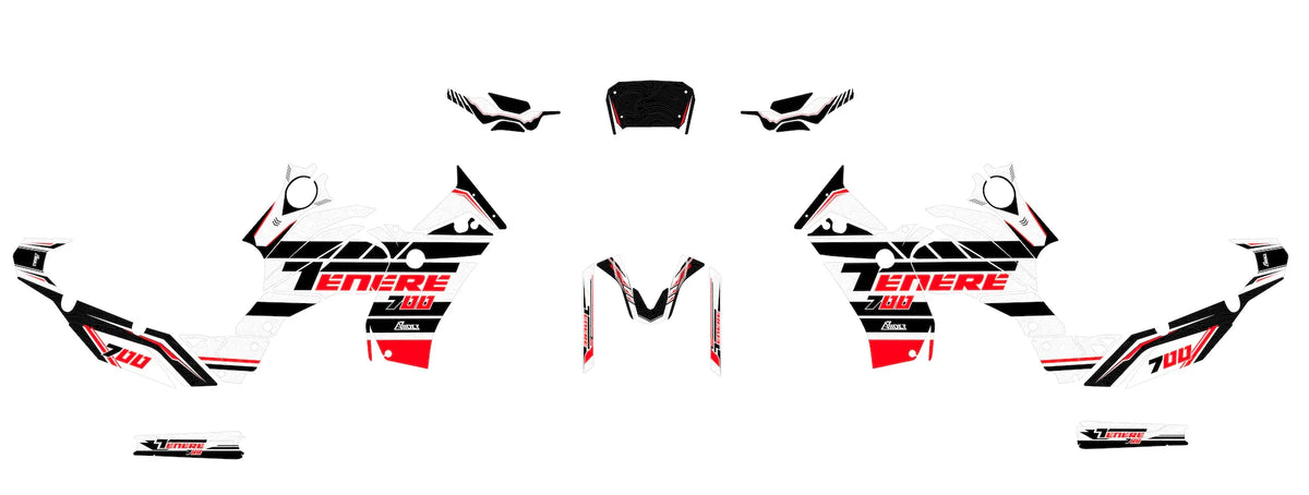 Dekor passend für Yamaha Tenere 700 - Explorer Edition - Arider