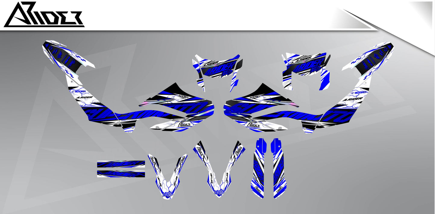 Kit de pegatinas para Yamaha WR 125 X - Edición Edge