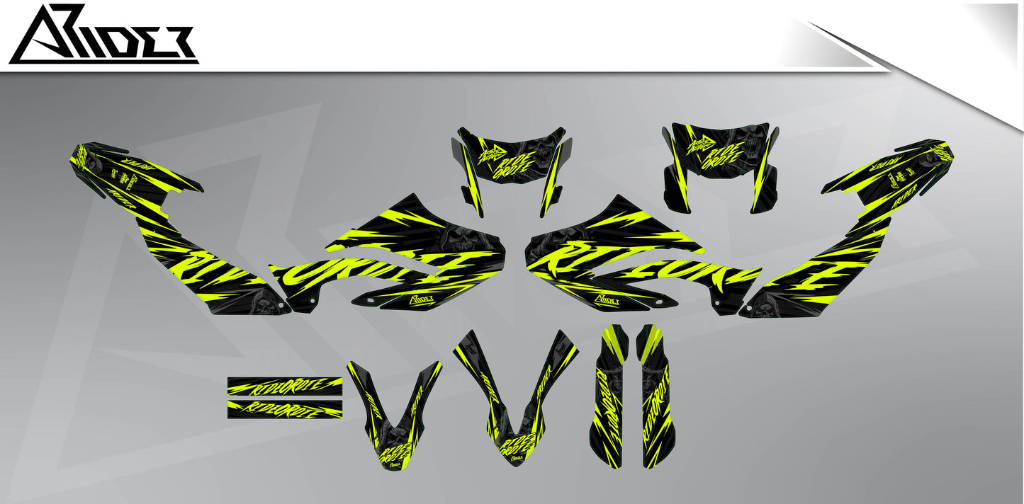 Kit de pegatinas para Yamaha WR 125 X - Edición RideOrDie