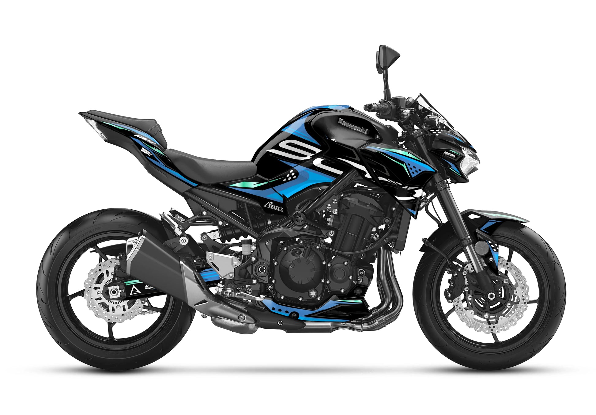 Graphics Kit suitable for Kawasaki Z900 - Chrono Edition – Arider Graphics Kit suitable for Kawasaki Z900 - Chrono Edition – Arider
