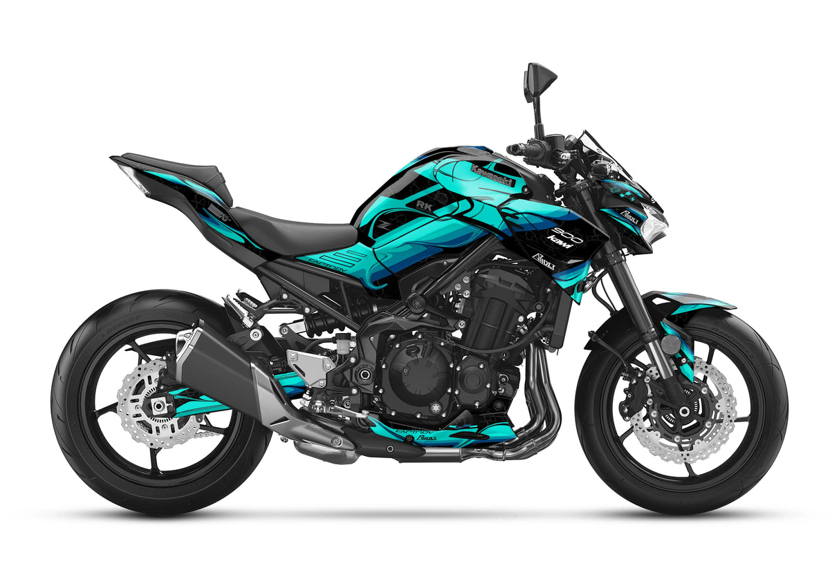 Dekor passend für Kawasaki Z900 - Flux Edition - Arider