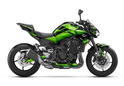 Graphics Kit suitable for Kawasaki Z900 - Flux Edition