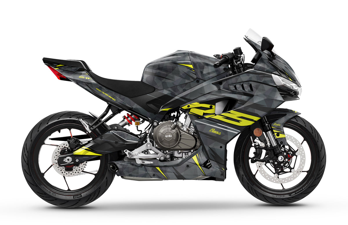 Dekor passend für Aprilia RS 457 - Wild Edition, Farbe Gelb