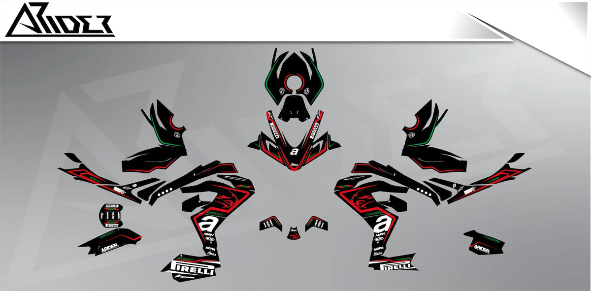 Graphics kits fit for Aprilia RS 660 - Stickers | Arider