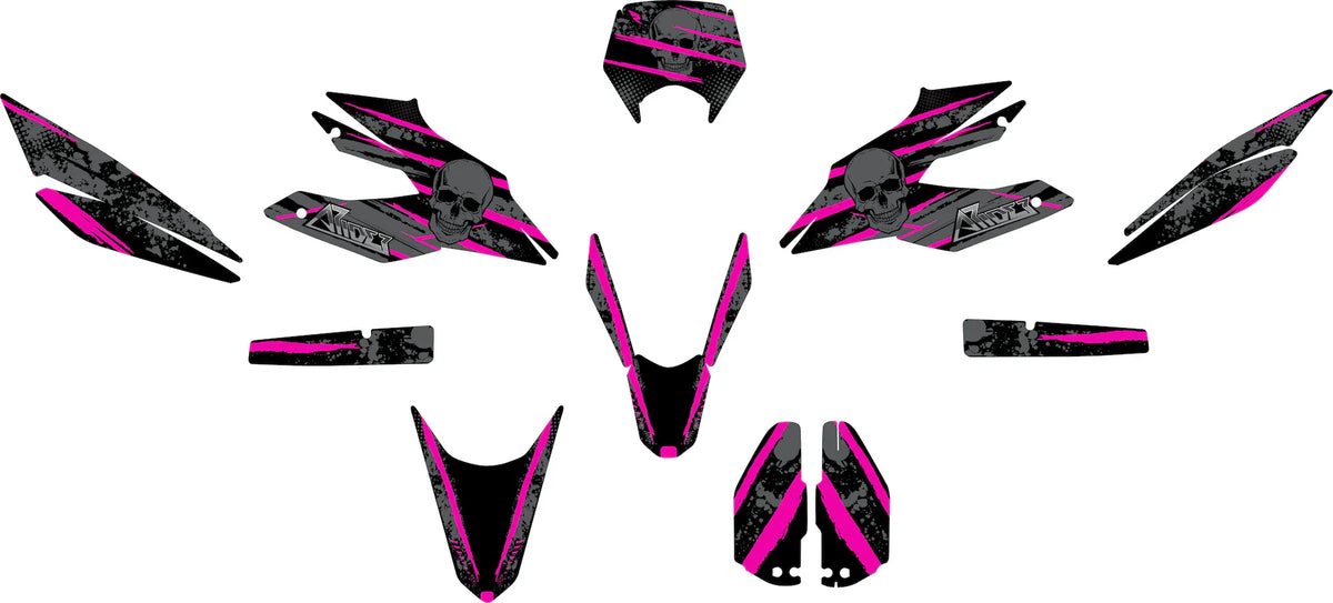 Dekor passend für Aprilia SX 125 - Skull Edition - Arider