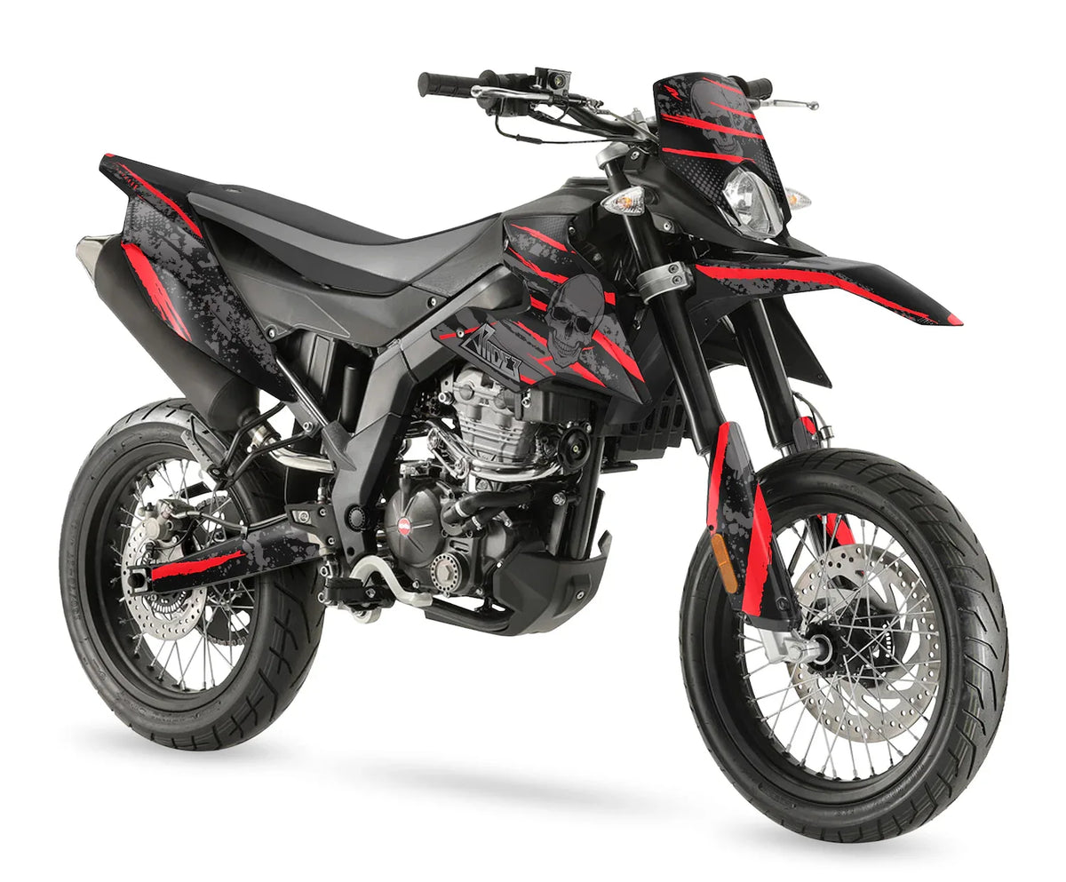 Dekor passend für Aprilia SX 125 - Skull Edition - Arider