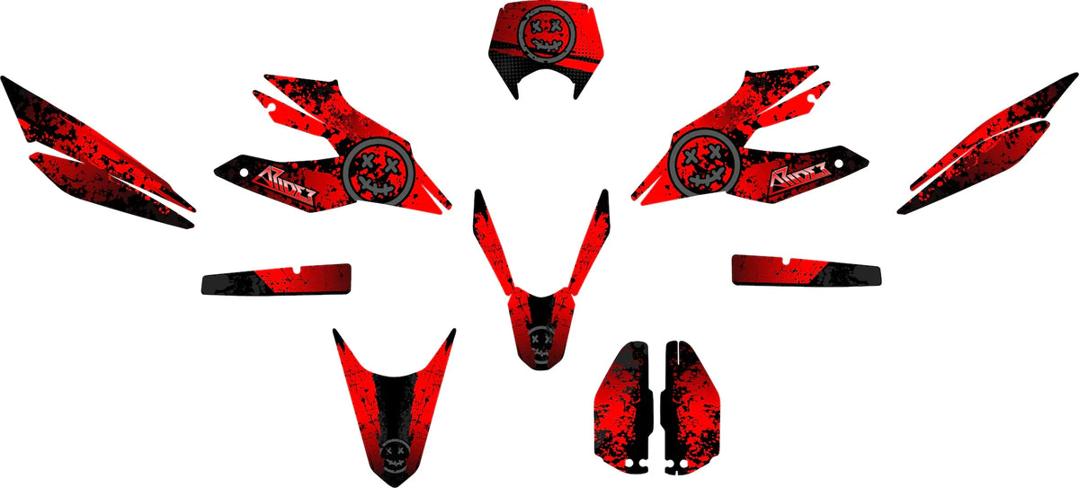 Dekor passend für Aprilia SX 125 - Smiley Edition - Arider