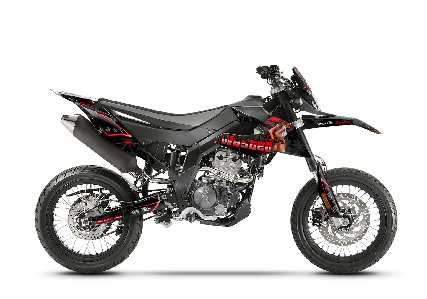 Grafiche perfetta per Aprilia SX 125- Wasted Edizione