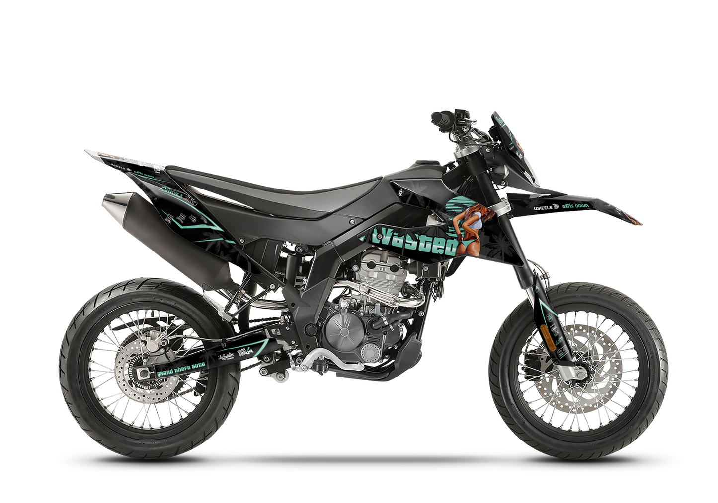 Grafiche perfetta per Aprilia SX 125- Wasted Edizione