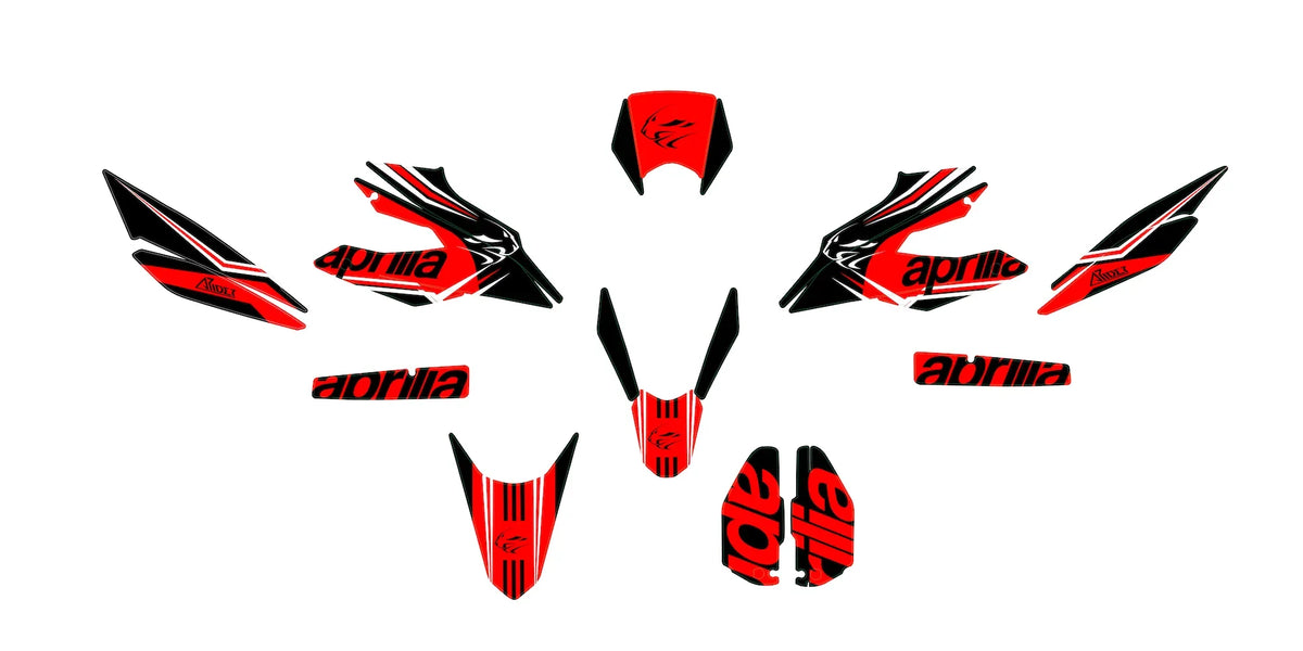 Dekor passend für Aprilia SX 125 - Tri Edition - Arider