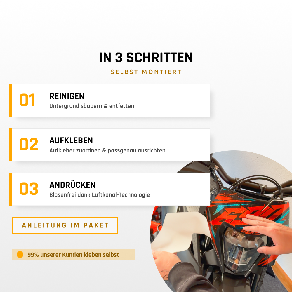 Dekor passend für BMW F 900 GS Dekor - Pioneer Edition