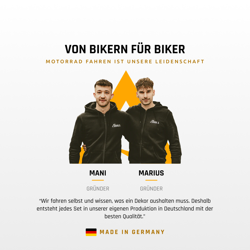 Dekor passend für BMW F 900 GS Dekor - Pioneer Edition