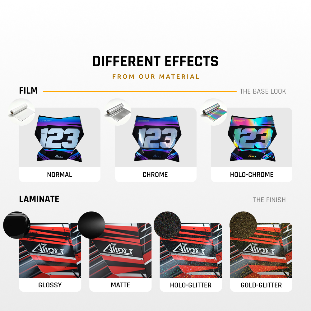 Graphics Kit suitable for KTM 690 SMC-R - Glow Edition