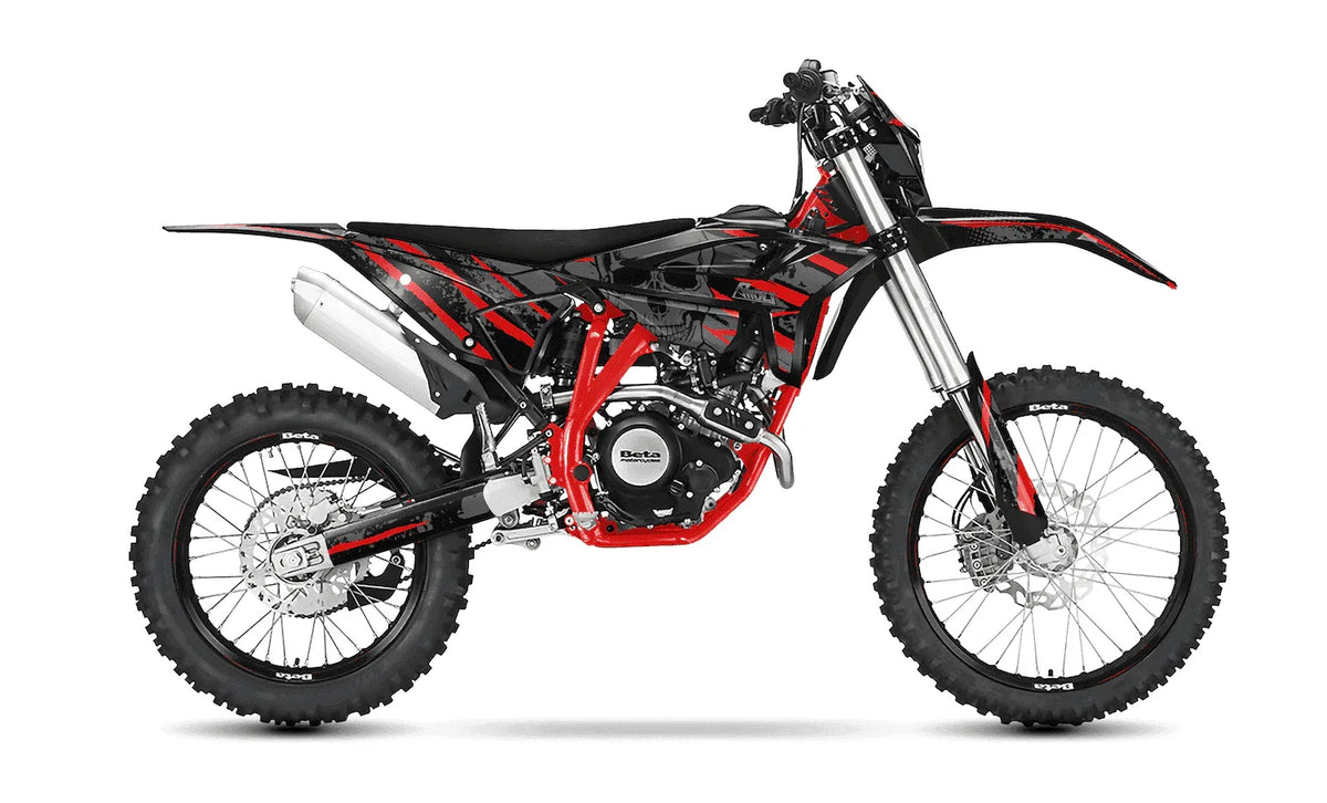 Dekor passend für Beta RR 50 - Skull Edition - Arider